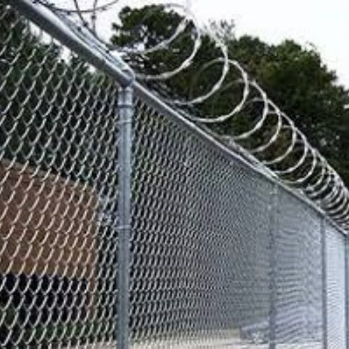  installed barbed wire